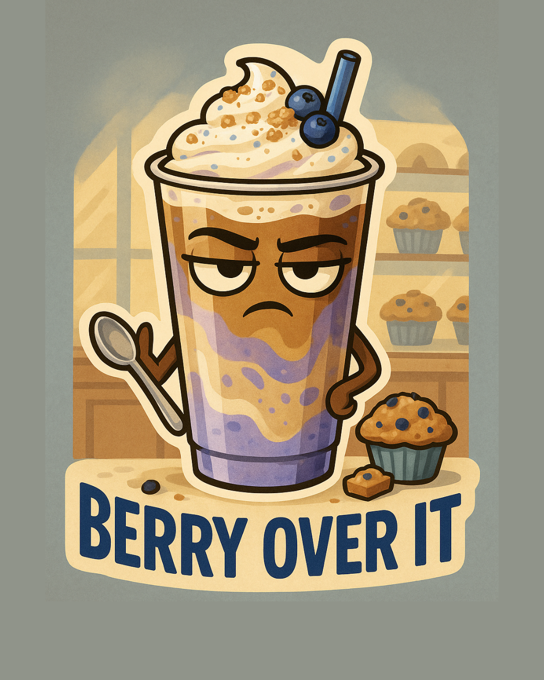 Berry Over It Latte