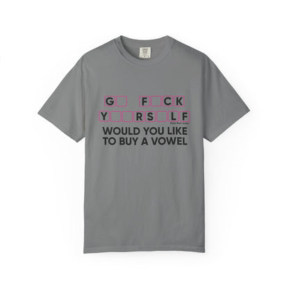 Would you like to buy a vowel